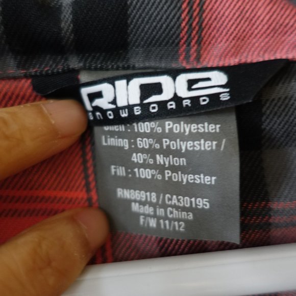 Ride Magnolia insulated snowboarder snow board winter ski Jacket S SM Small XS 0 - Picture 7 of 12